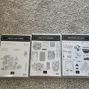 Stampin’ Up! Bundle of stamp sets. Used good condition.